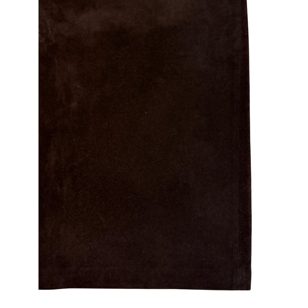 Archival 2003 GAP Blue Label Genuine Suede Column Skirt | Dark Academia Boho VTG - Picture 13 of 16